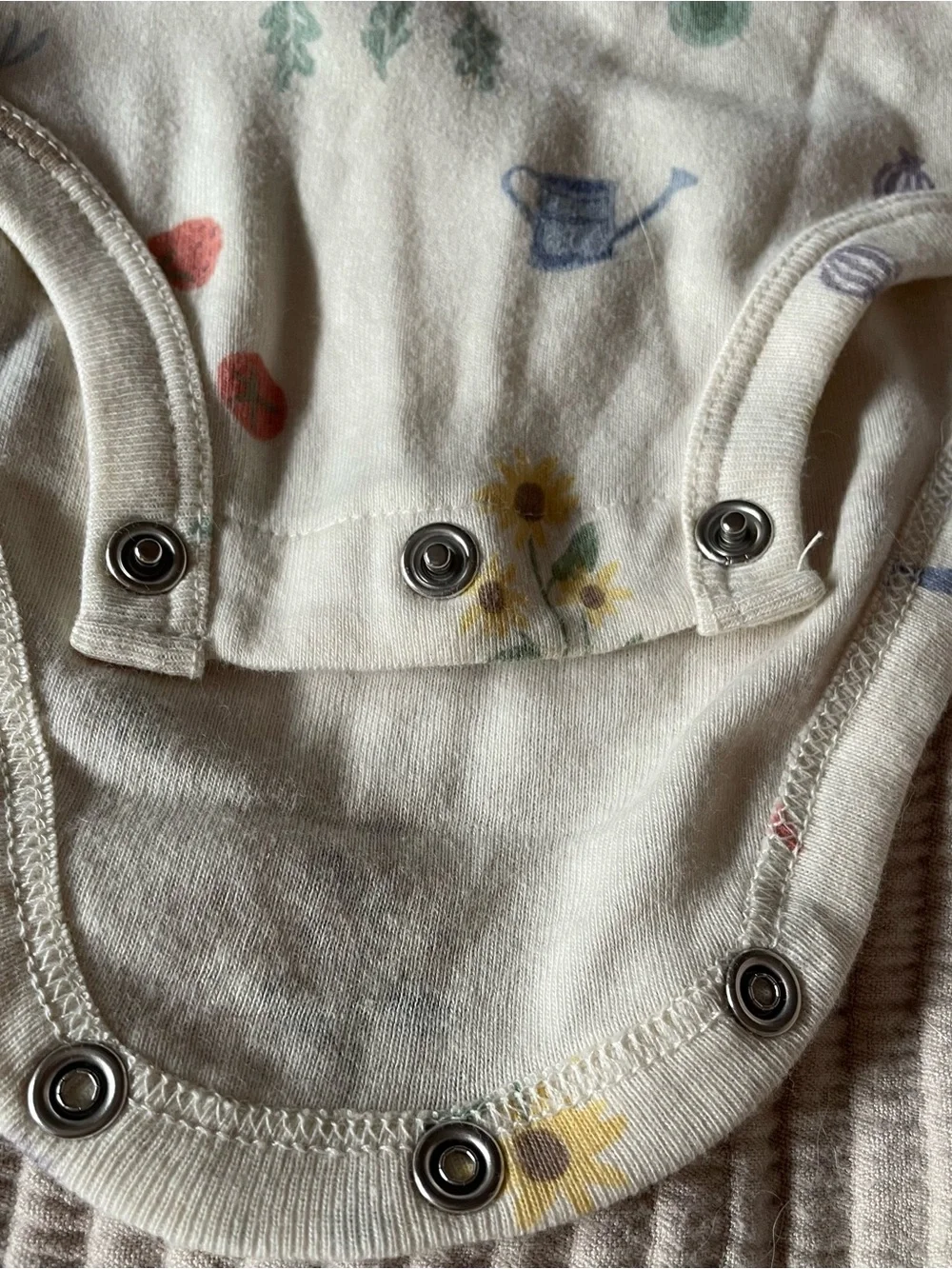 Carter's Short-Sleeve Baby One-piece bodysuit in a Three Piece set.